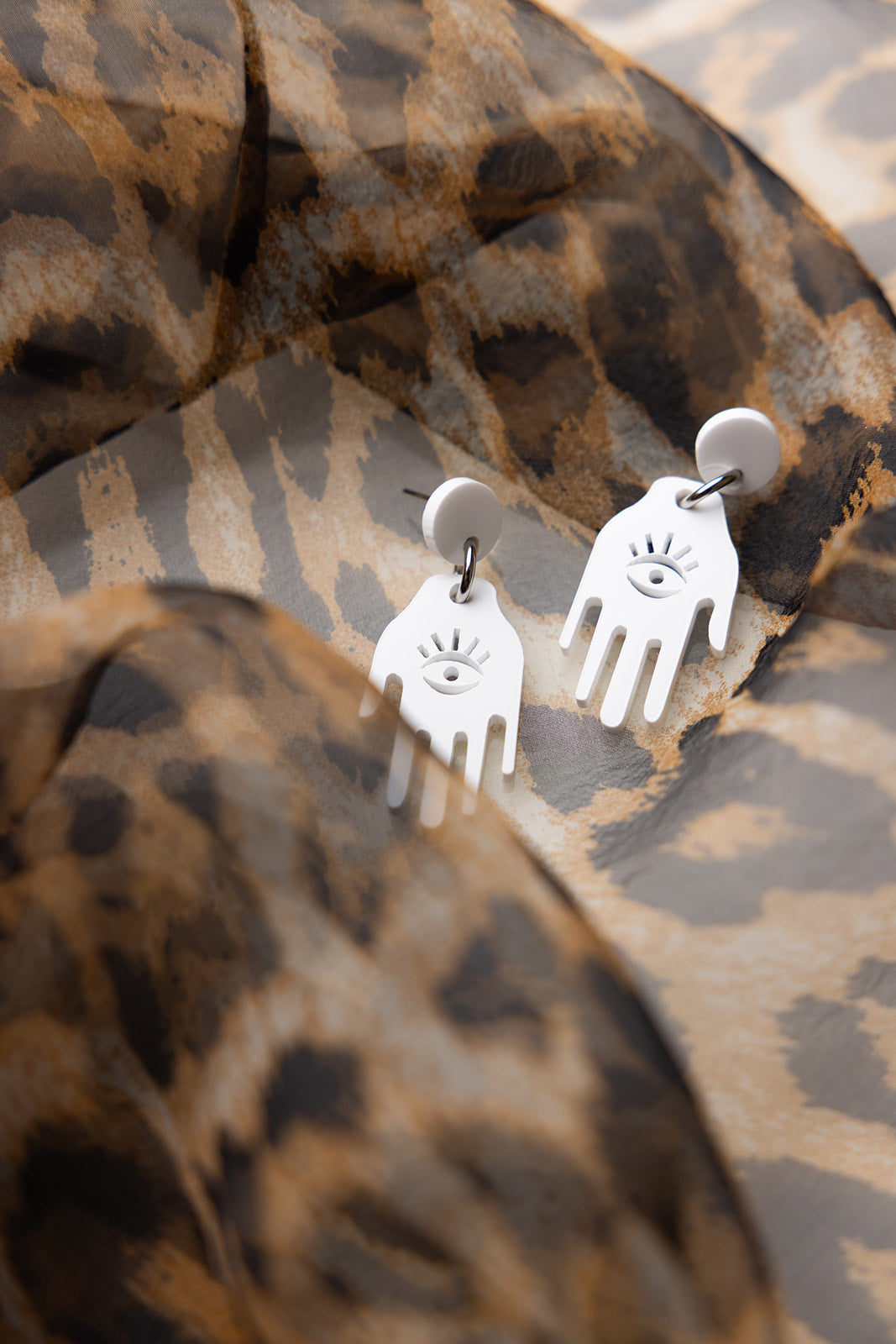 Yasmine Hamsa Earrings