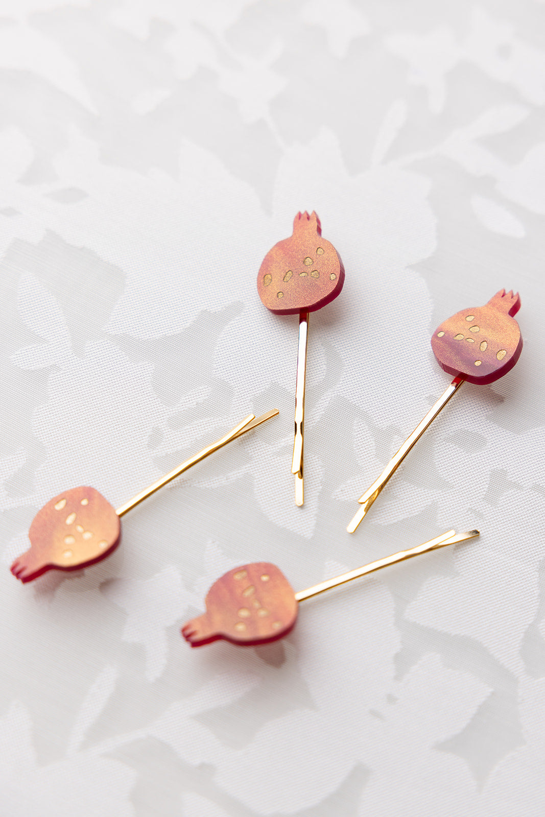 Pomegranate Hair Pins (Set of 2)