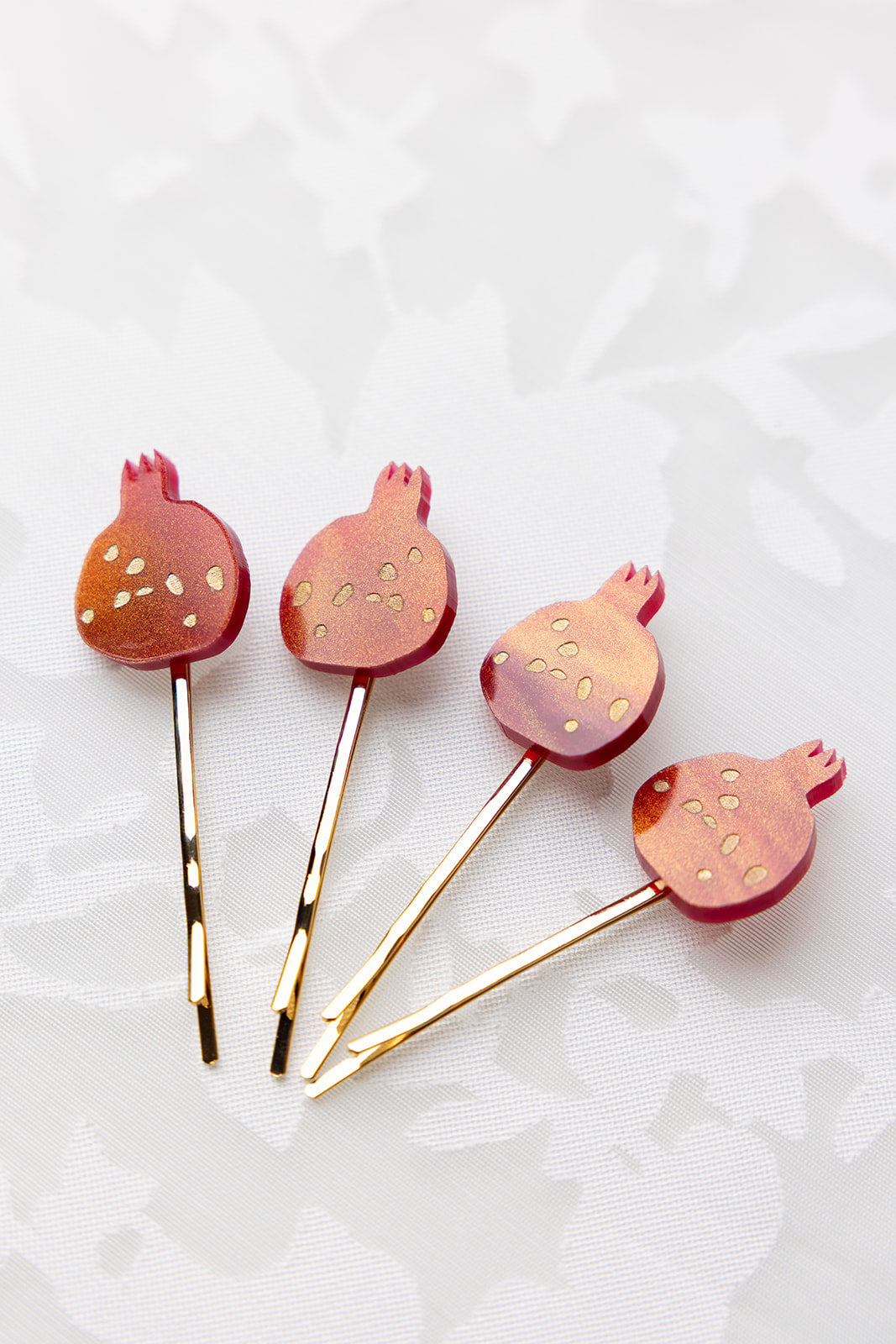 Pomegranate Hair Pins (Set of 2)