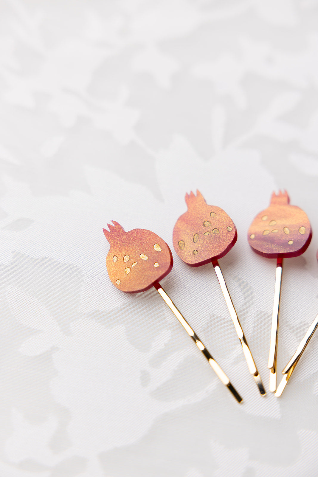 Pomegranate Hair Pins (Set of 2)