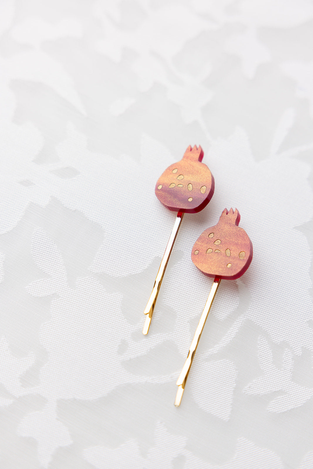 Pomegranate Hair Pins (Set of 2)