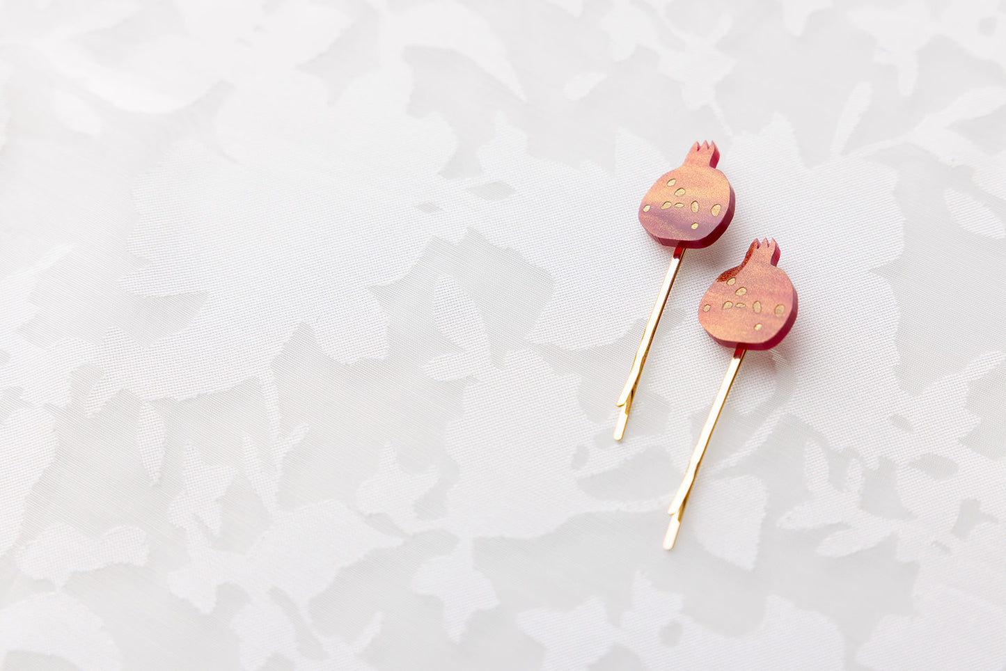 Pomegranate Hair Pins (Set of 2)