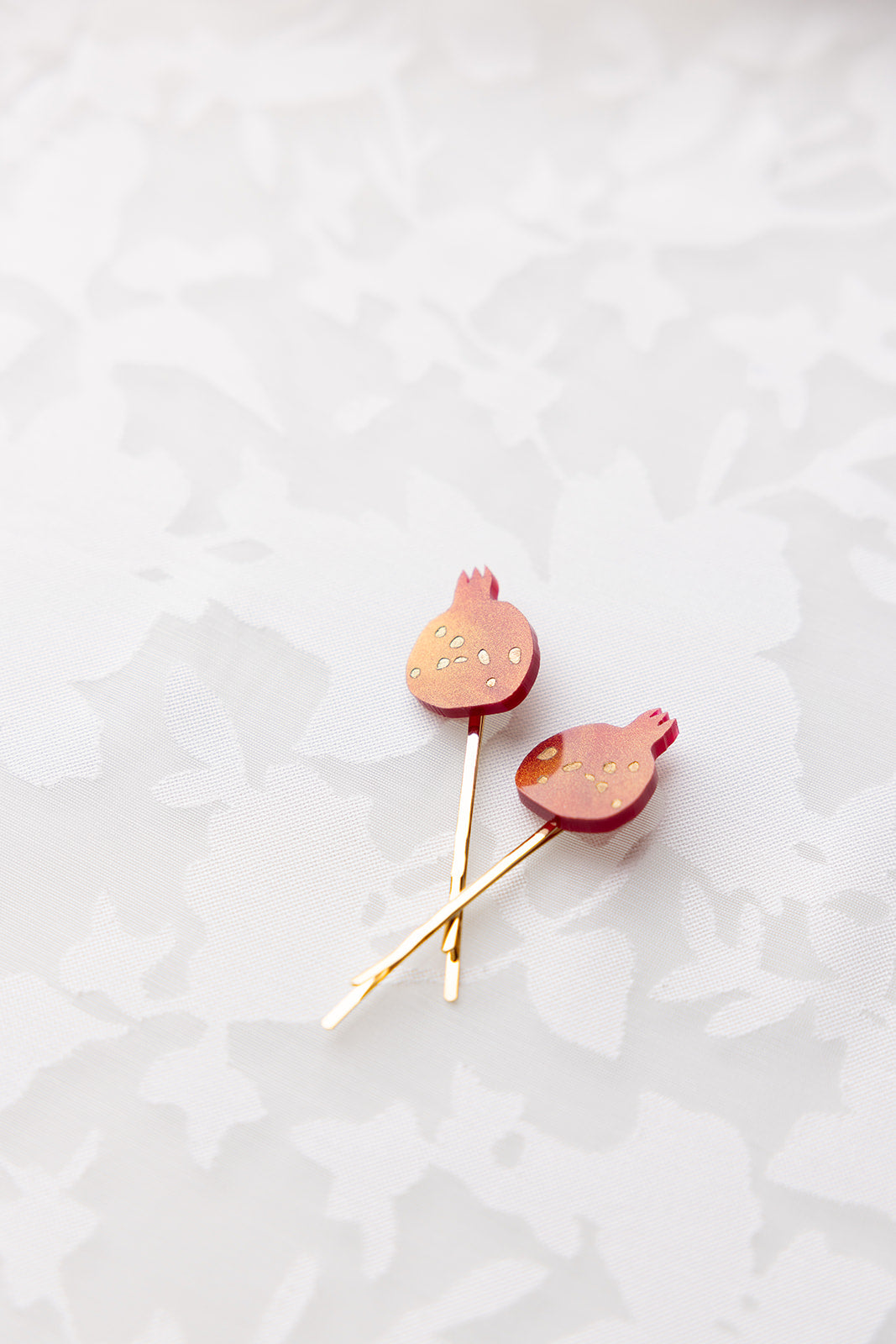 Pomegranate Hair Pins (Set of 2)