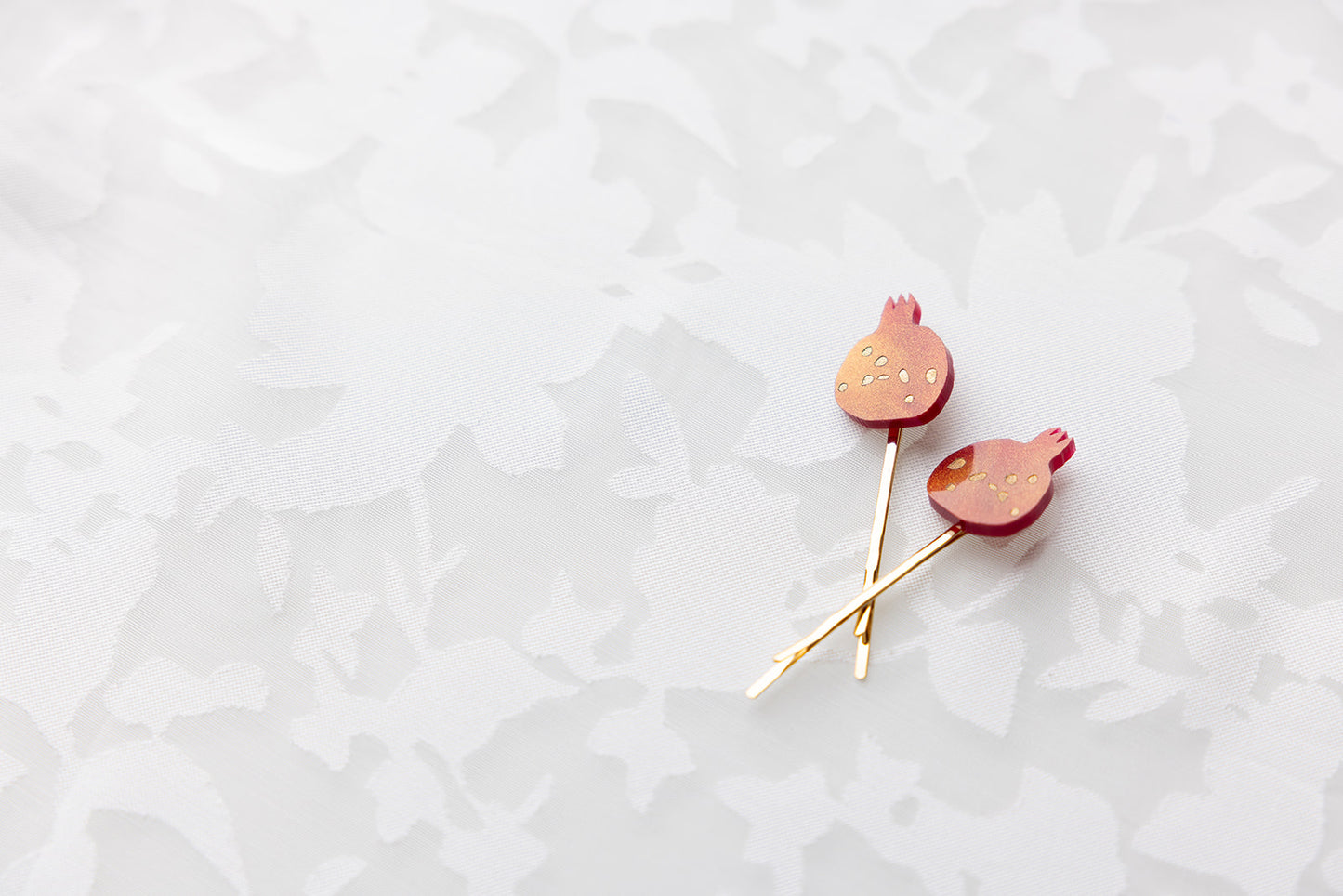 Pomegranate Hair Pins (Set of 2)