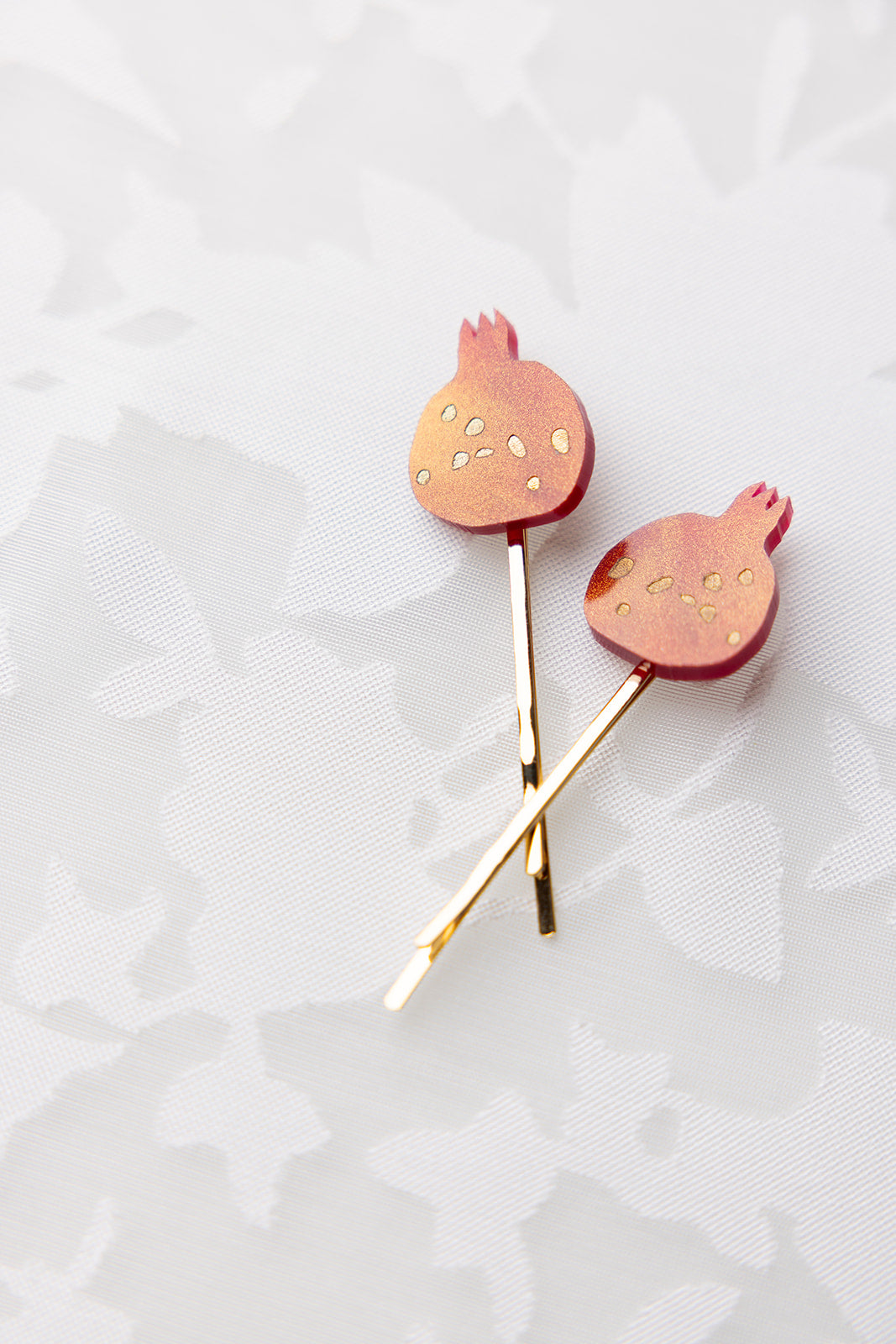 Pomegranate Hair Pins (Set of 2)
