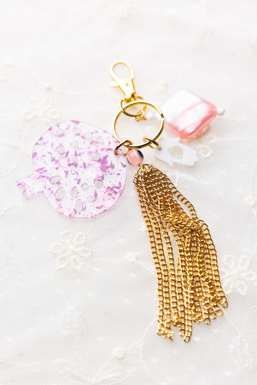Leora Bag Charm & Key Chain