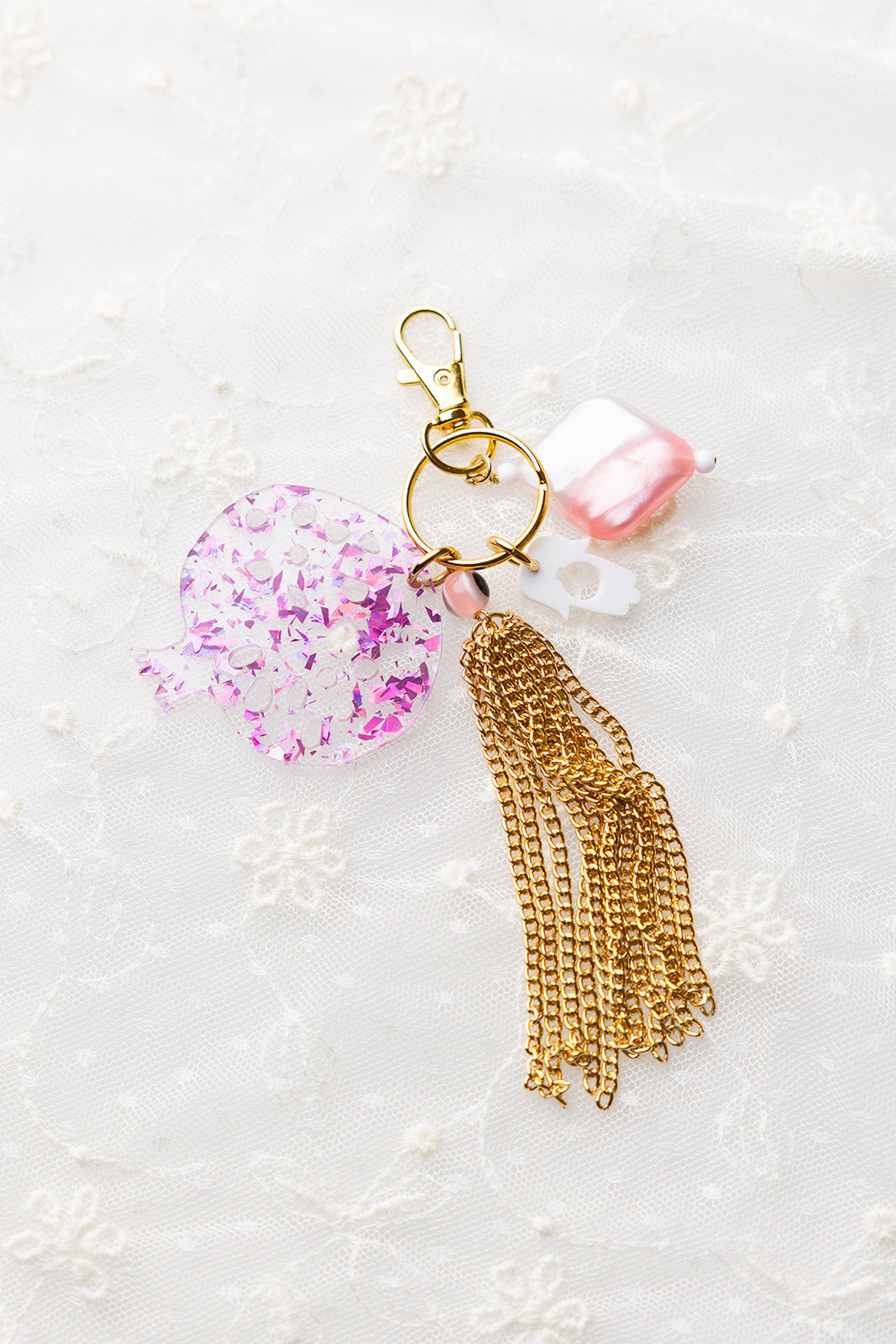 Leora Bag Charm & Key Chain