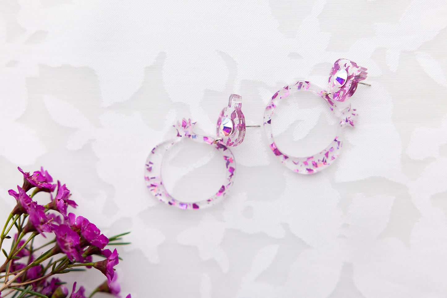 Alma Pomegranate Earrings