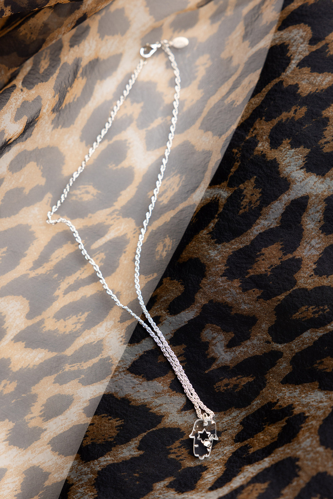 Yael Necklace - Hamsa Motif