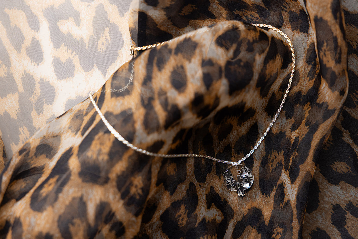 Yael Necklace - Pomegranate Motif