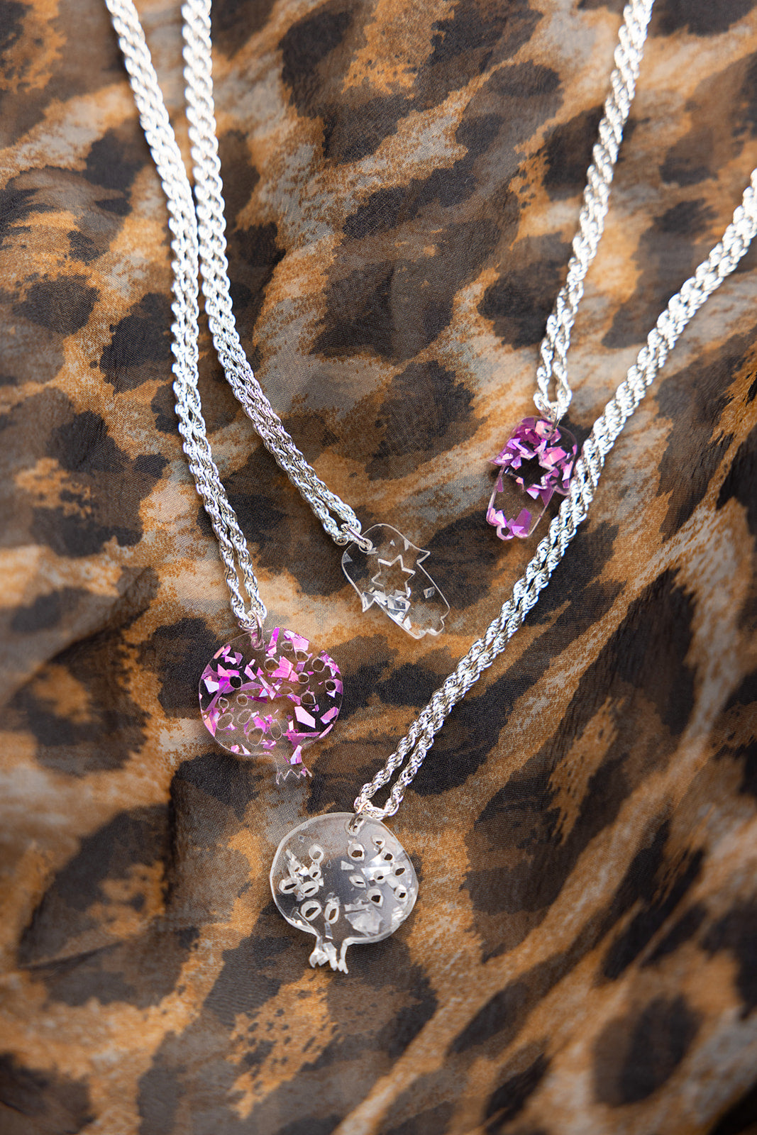 Yael Necklace - Pomegranate Motif