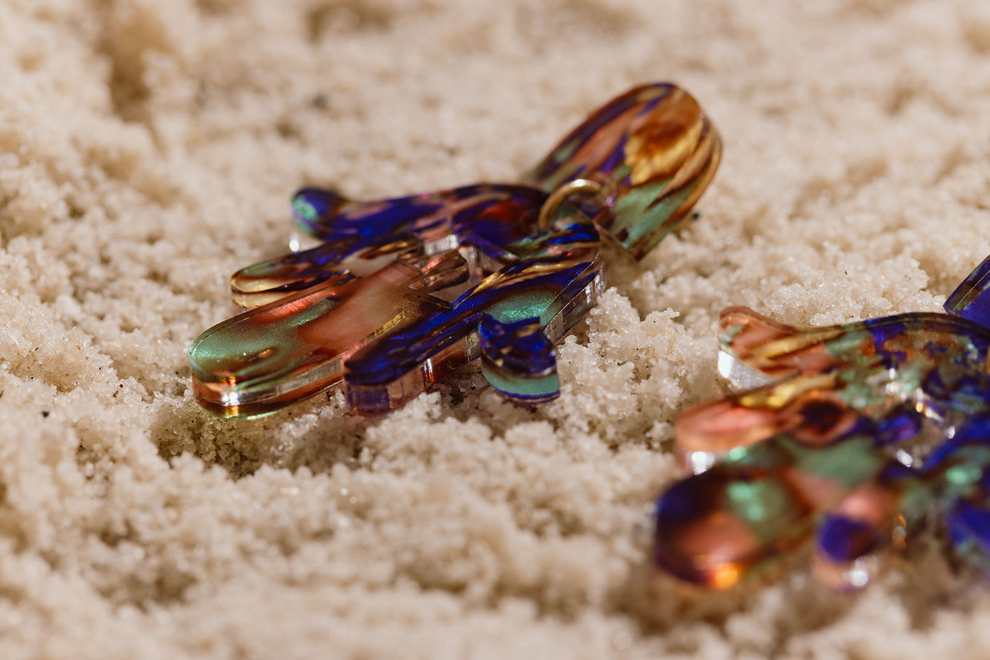 Maayan Hamsa Chai Earrings