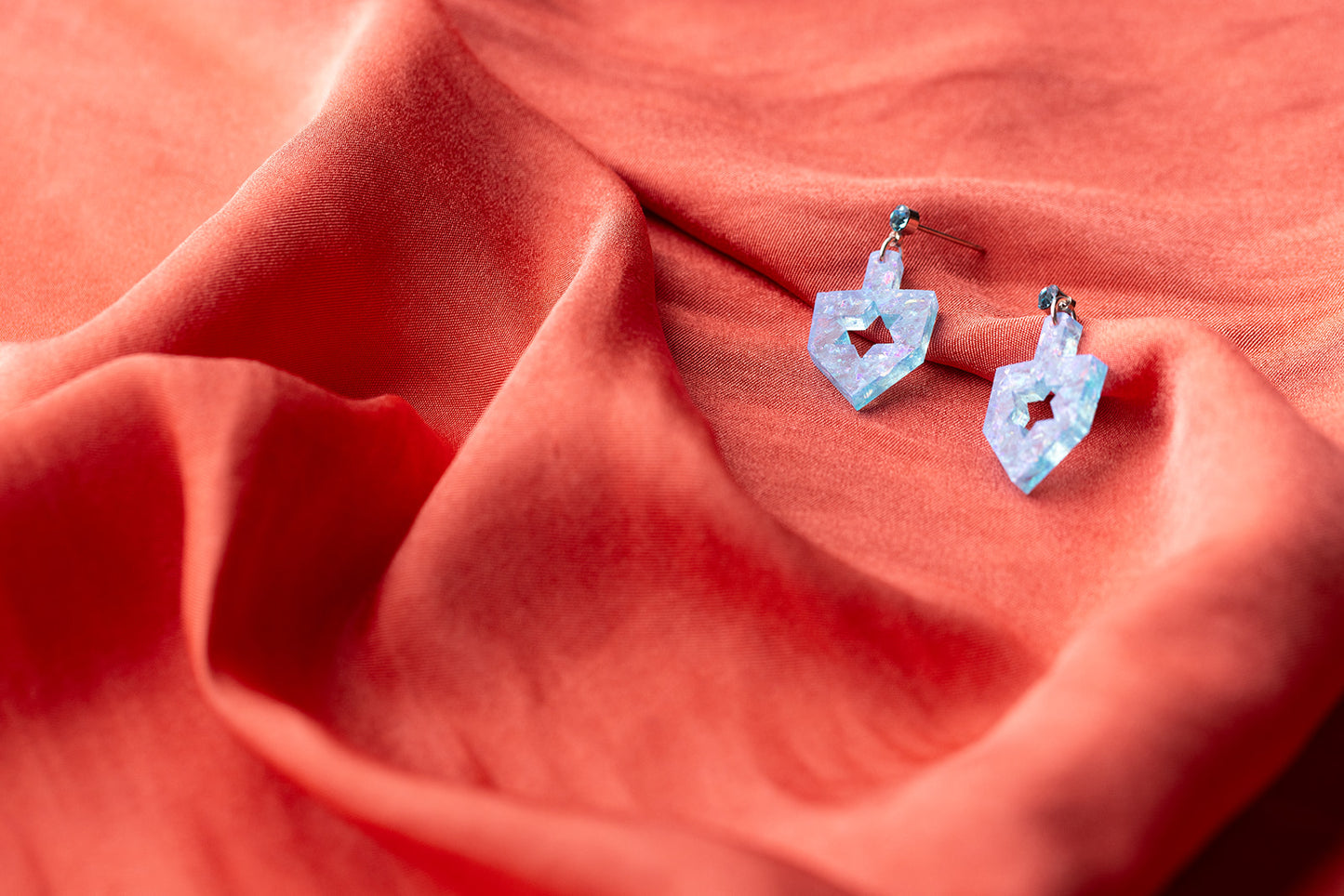 Driedel Mini Dangles Opal Blue Glitter