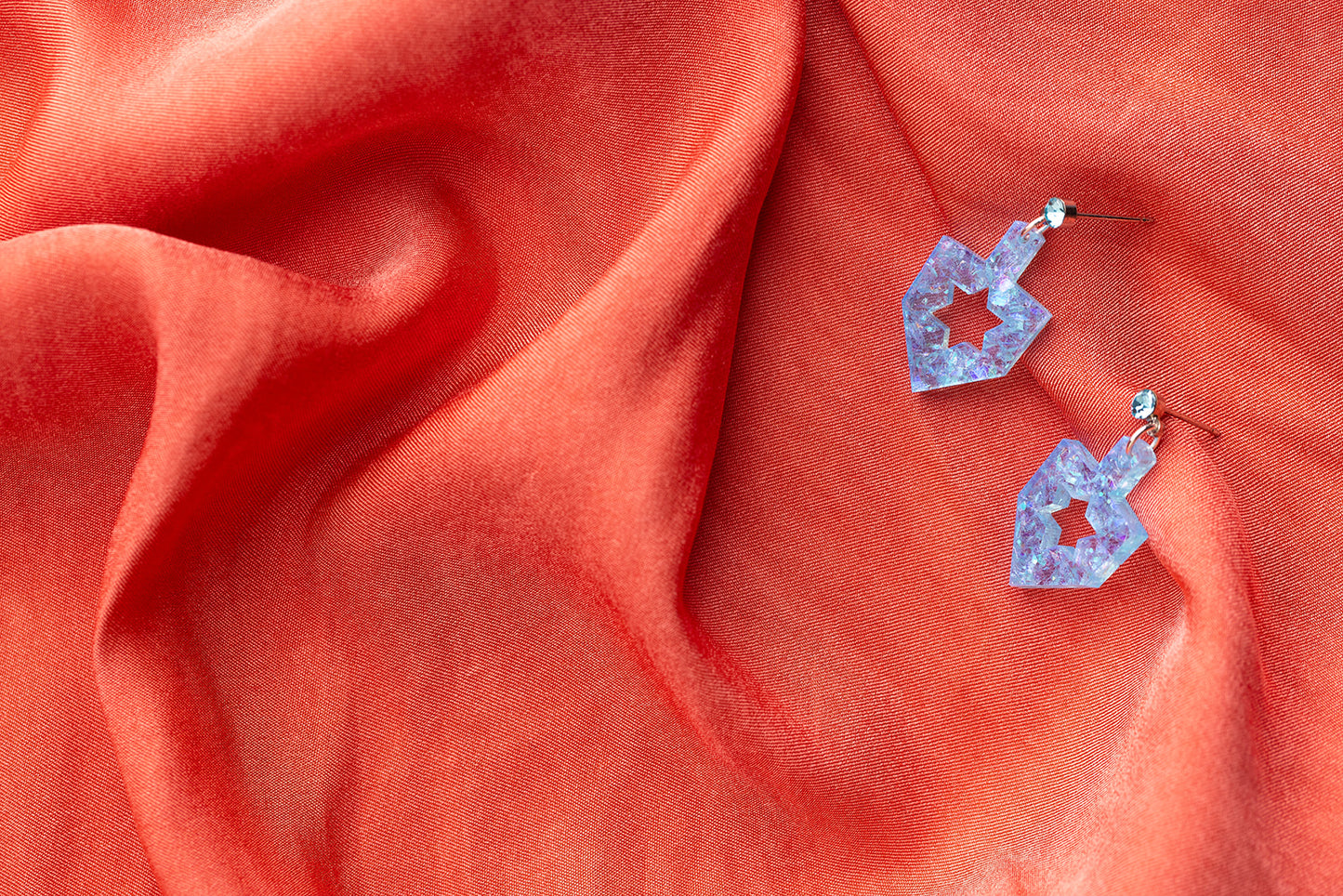 Driedel Mini Dangles Opal Blue Glitter