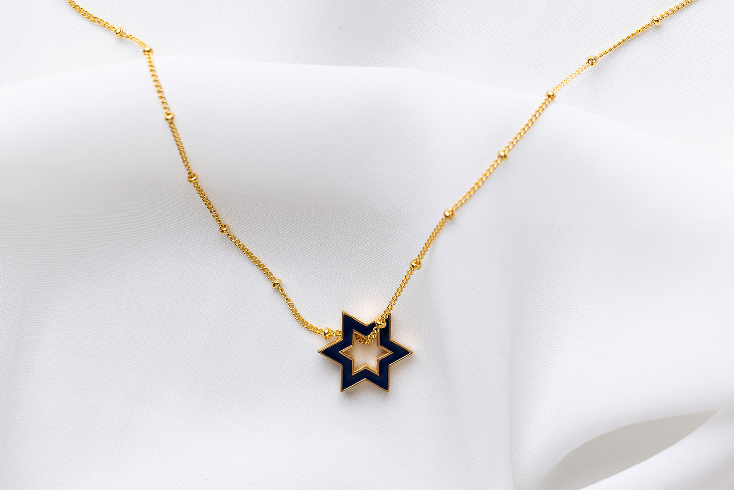 Beit Tidhar Floating Magen Necklace
