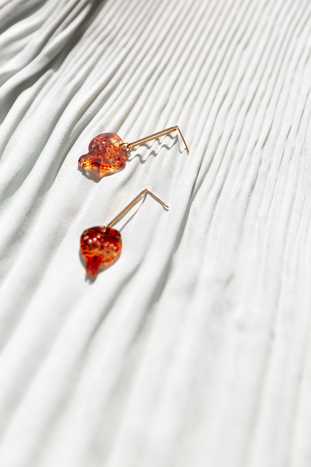 Reni Pomegranate Link Earrings
