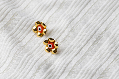 Anemones Floral Stud Earrings - 100% goes to California Wildfire Relief