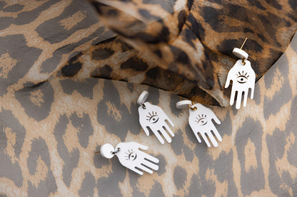 Yasmine Hamsa Earrings