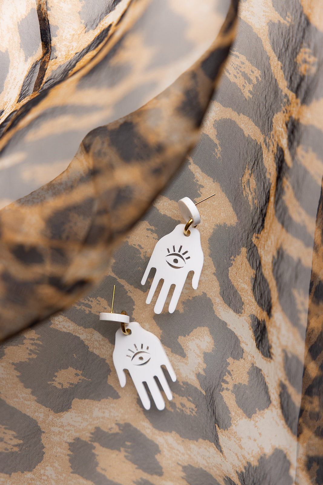 Yasmine Hamsa Earrings