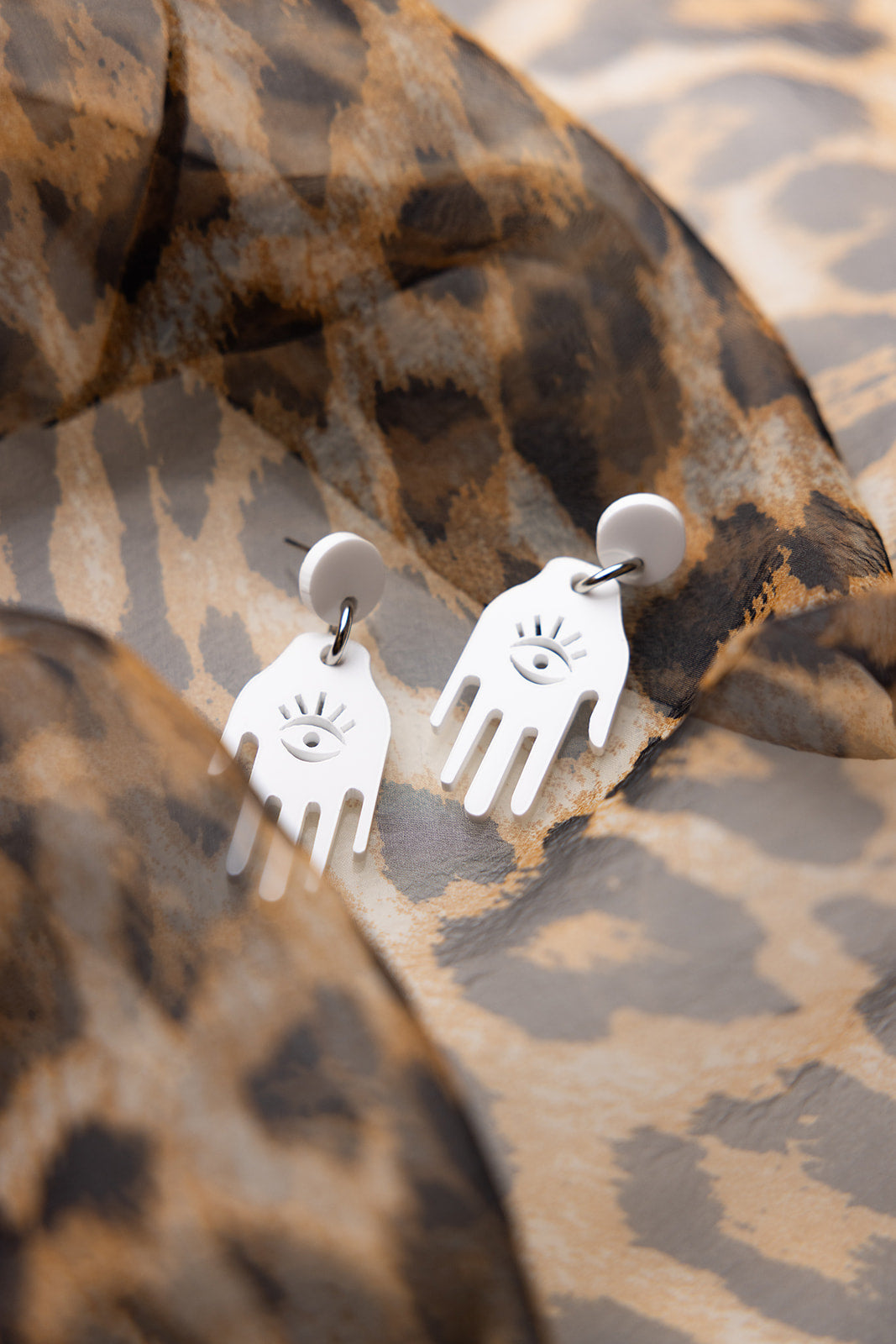 Yasmine Hamsa Earrings
