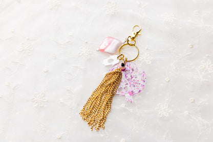 Leora Bag Charm & Key Chain