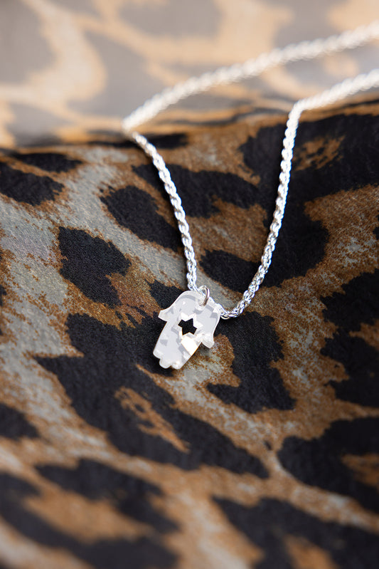 Yael Necklace - Hamsa Motif