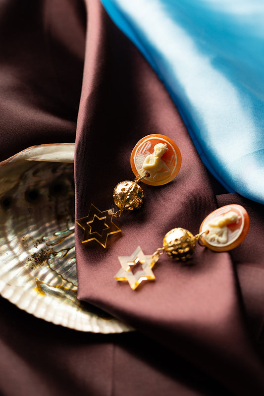 Adira Magen & Cameo Earrings