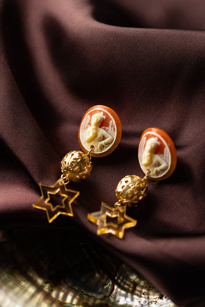 Adira Magen & Cameo Earrings
