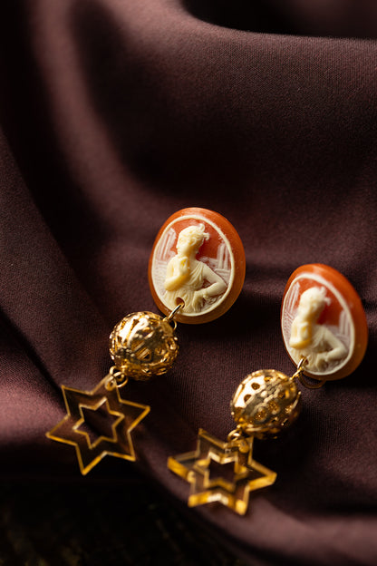 Adira Magen & Cameo Earrings