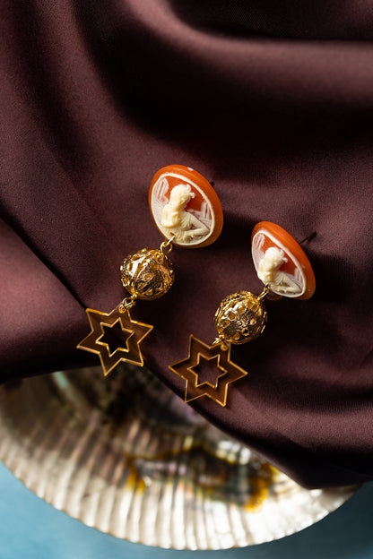 Adira Magen & Cameo Earrings