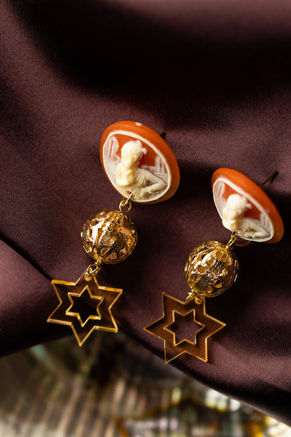 Adira Magen & Cameo Earrings