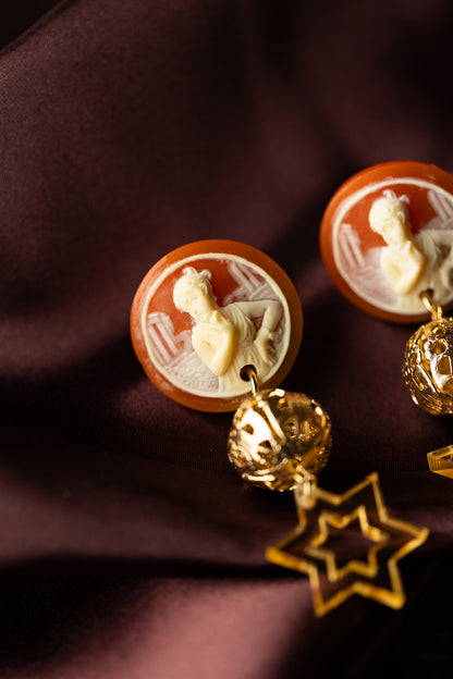 Adira Magen & Cameo Earrings