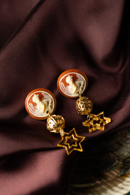 Adira Magen & Cameo Earrings