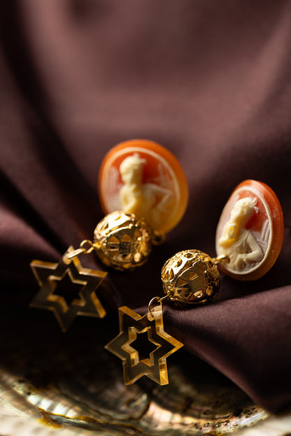 Adira Magen & Cameo Earrings