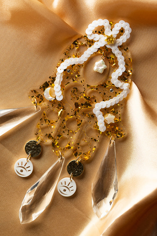 Cottage Core Wall Hamsa