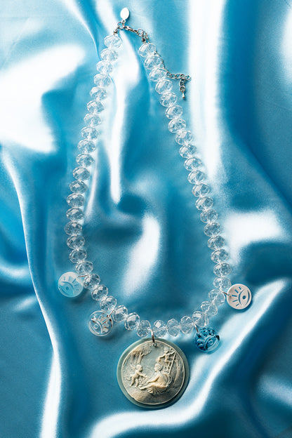 Tzofia Ayin Hara & Cameo Necklace