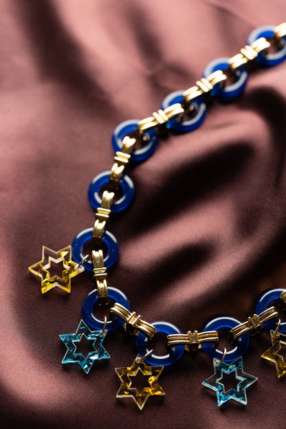 Michal Chunky Magen Charm Necklace