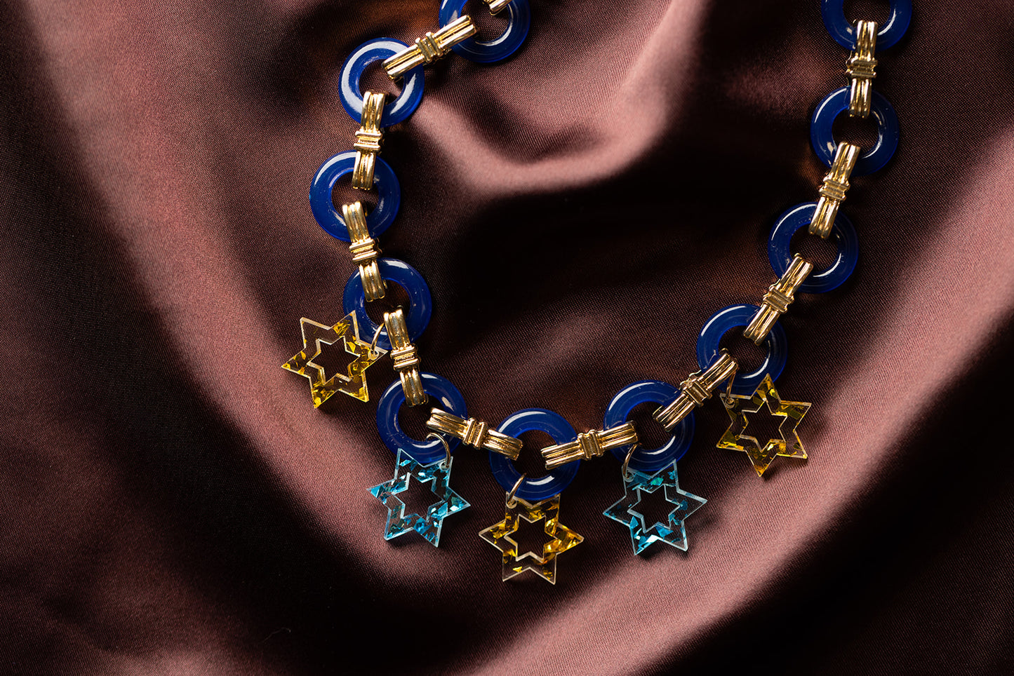 Michal Chunky Magen Charm Necklace