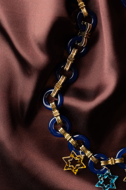 Michal Chunky Magen Charm Necklace