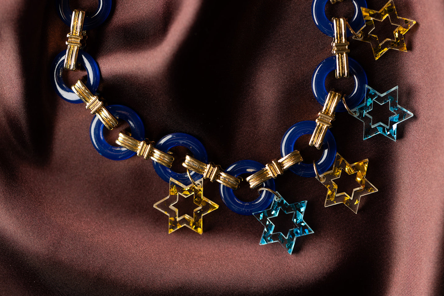 Michal Chunky Magen Charm Necklace