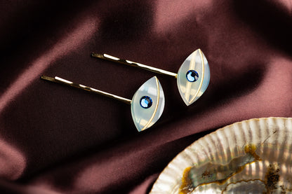 Nessa Eye Hair Pin Set
