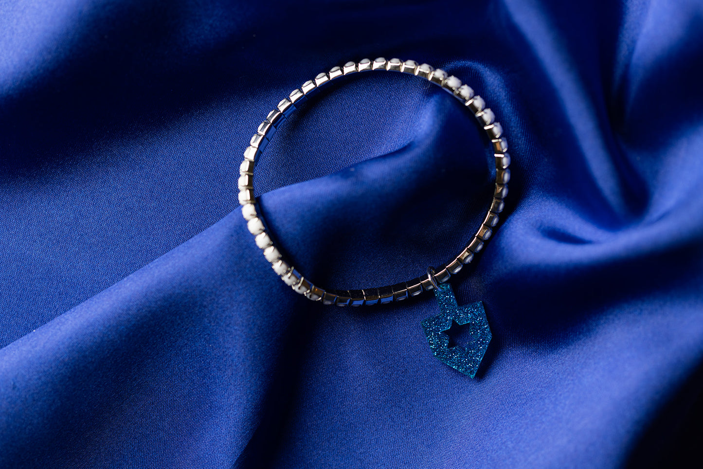 Romi Dreidel Rhinestone Bracelets