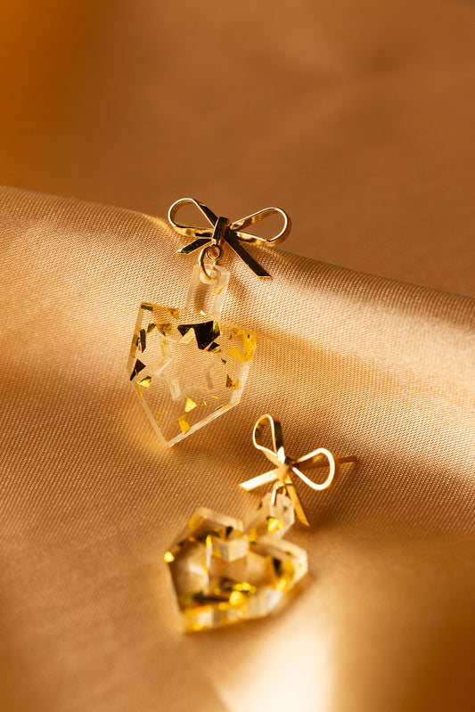 Dreidel Bow Mini Dangles