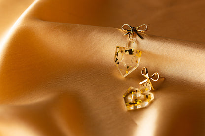 Dreidel Bow Mini Dangles