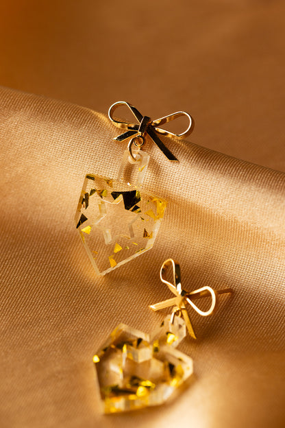 Dreidel Bow Mini Dangles