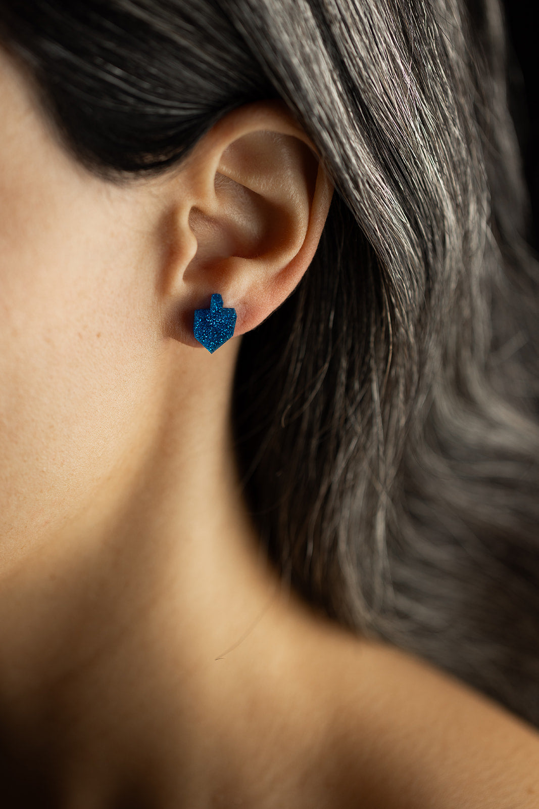 Shoshi Dreidel Studs