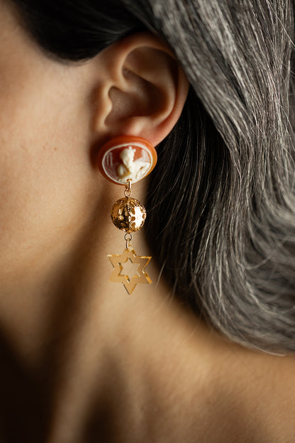 Adira Magen & Cameo Earrings