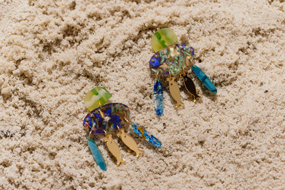 Splitting of the Sea Earrings