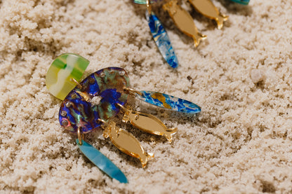 Splitting of the Sea Earrings