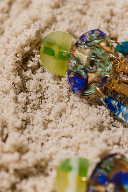 Splitting of the Sea Earrings